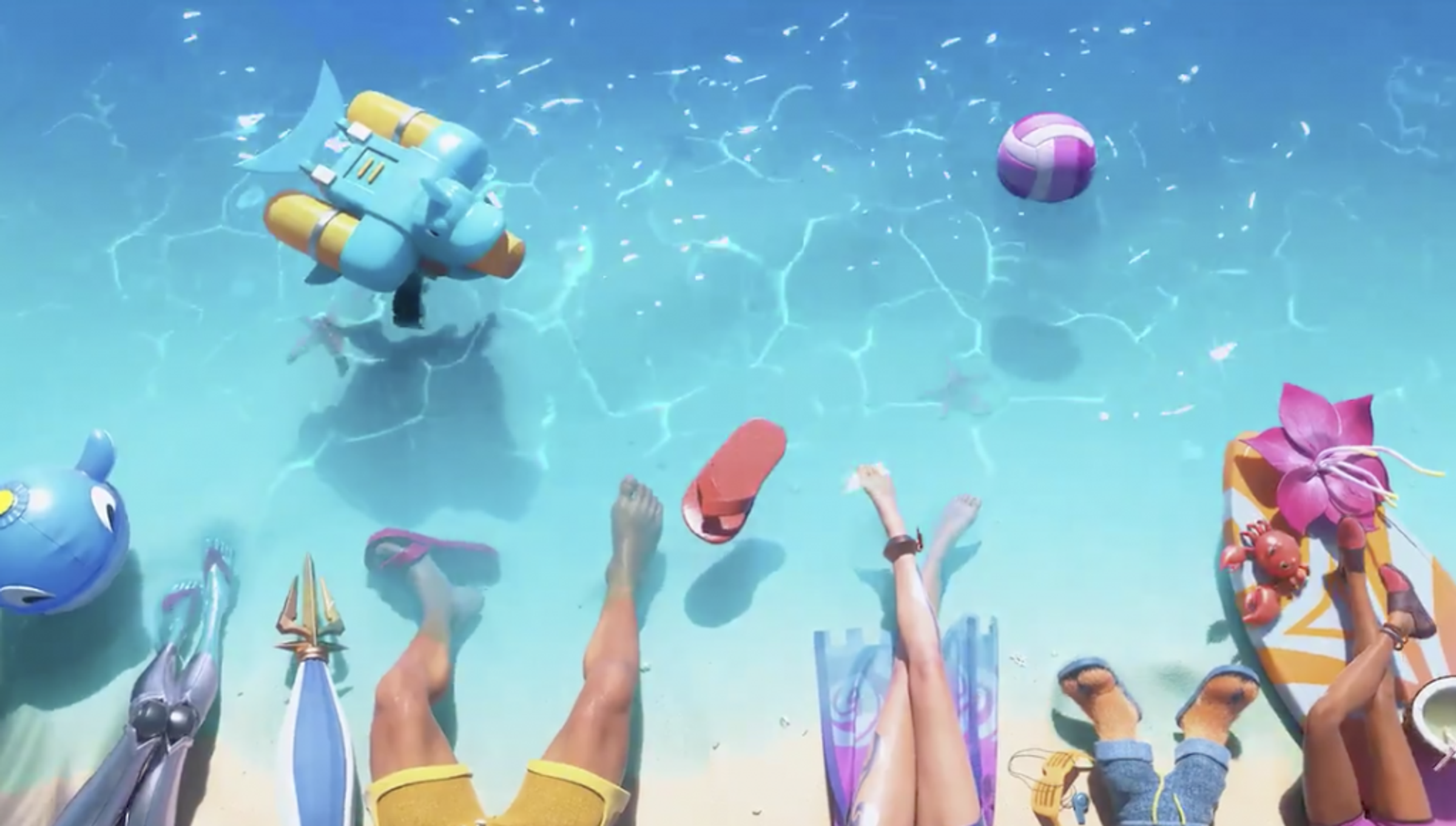 Teaser Hints At More Pool Party Skins For League Of Legends GINX TV