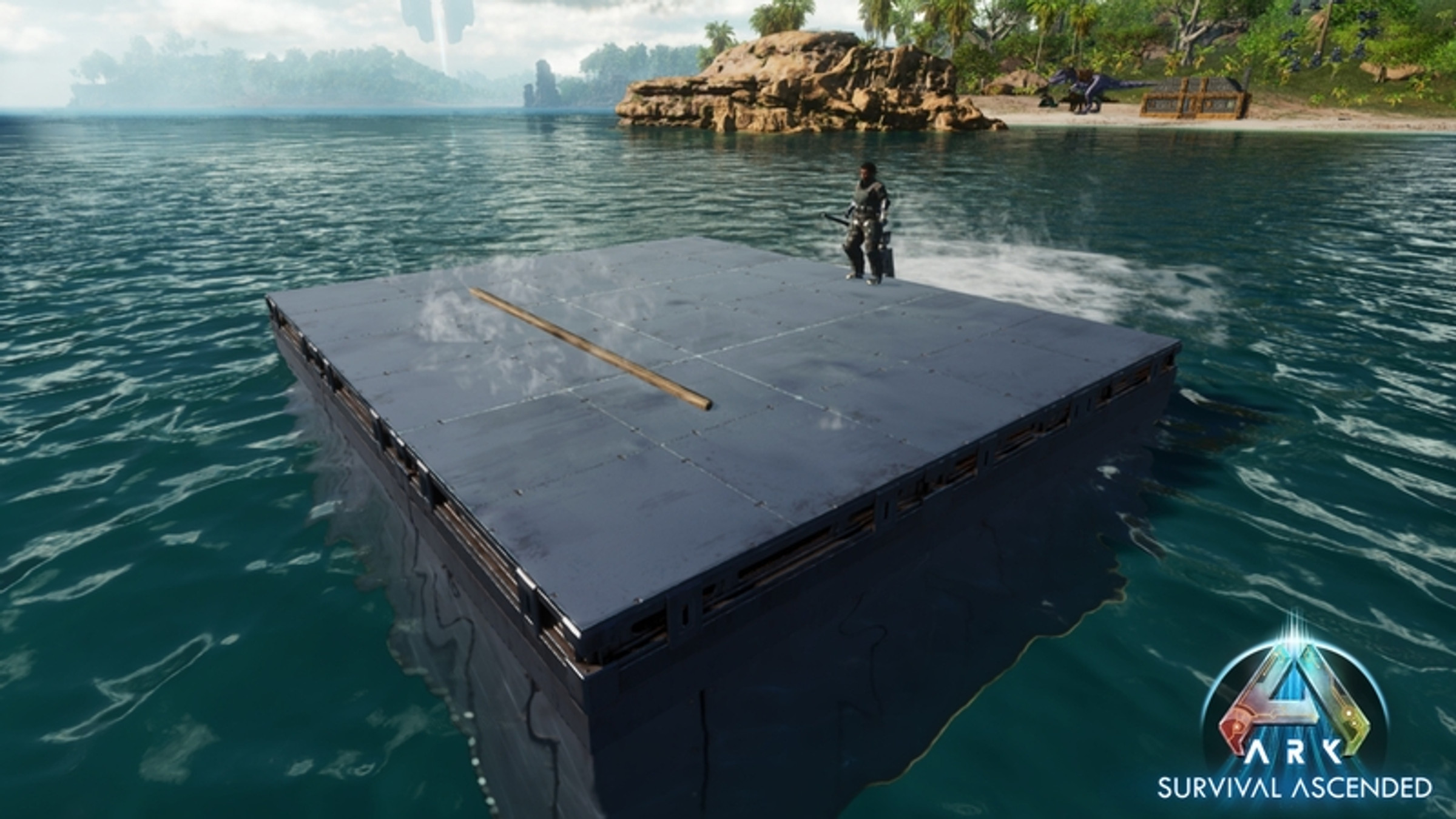 Ark Survival Ascended Raft Base Building How To Build Bases On Rafts