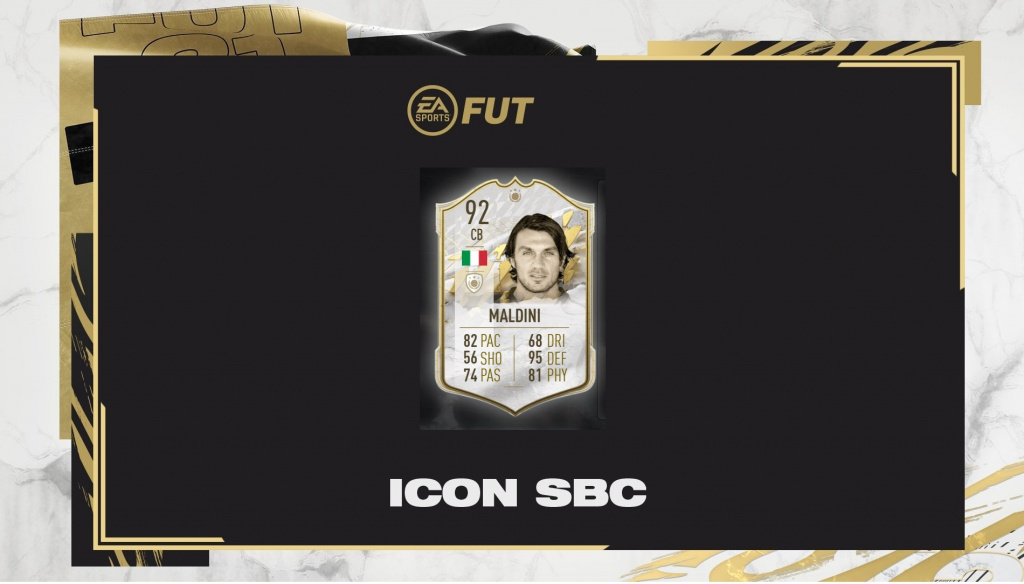 Fifa Paolo Maldini Icon Sbc Cheapest Solution Stats And Rewards