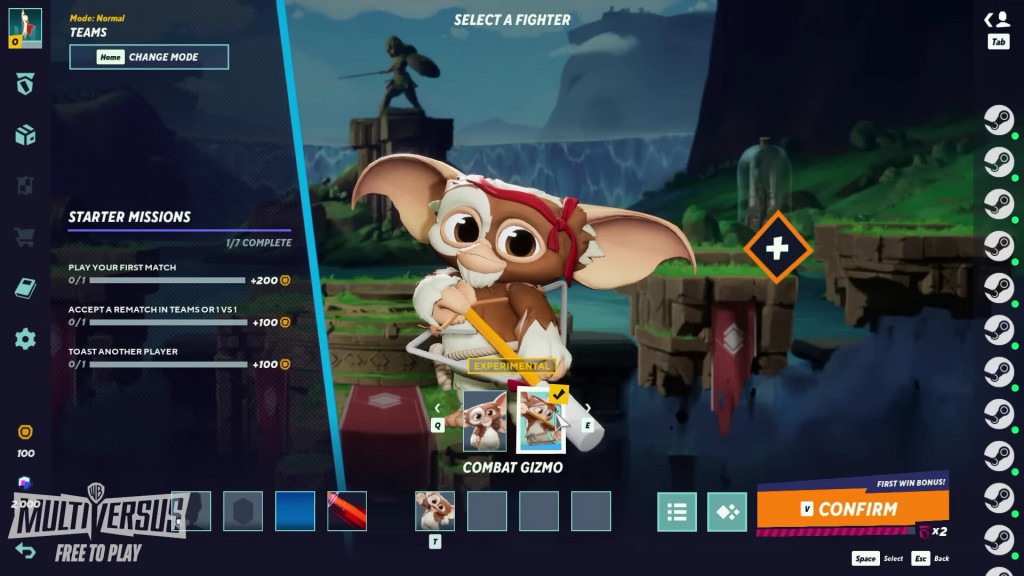 MultiVersus: Gizmo - All Unlockables, Perks, Moves, and How to Win