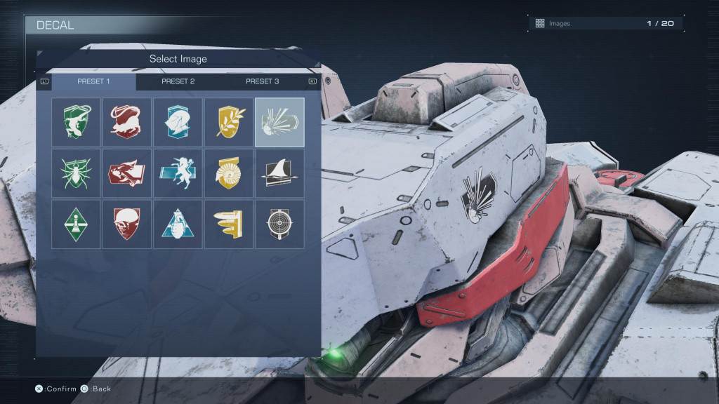 Armor Decor: Armored Core VI AC/emblem showcase and code sharing