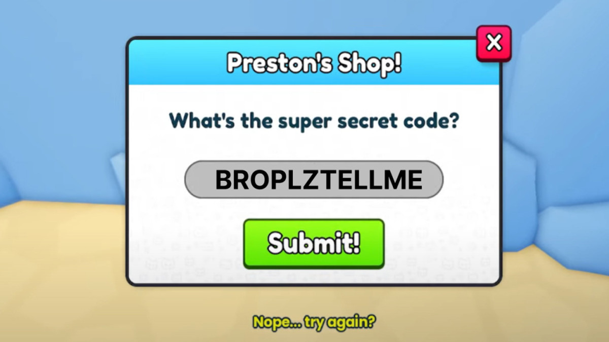 What Is Preston's Shop Secret Code In Pet Simulator 99? - GINX TV