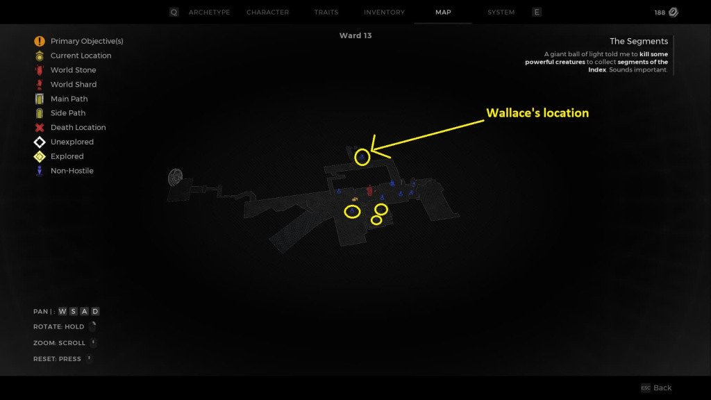 Remnant 2 Wallace Location: Where To Find The NPC In Ward 13 - GINX TV