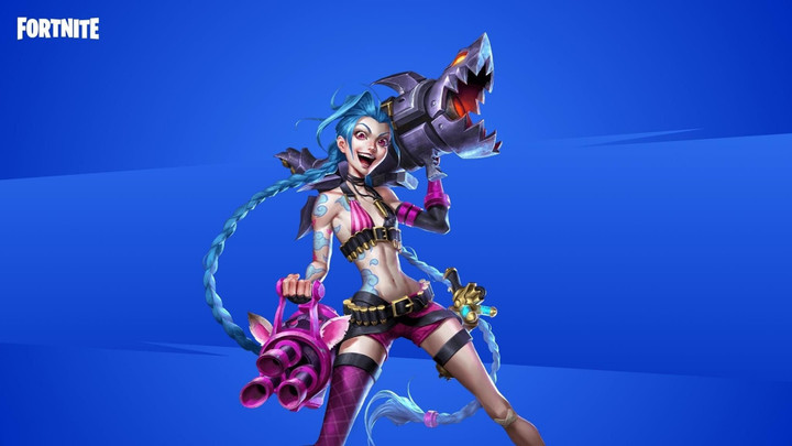 League of Legends' Jinx is coming to Fortnite to promote a Netflix