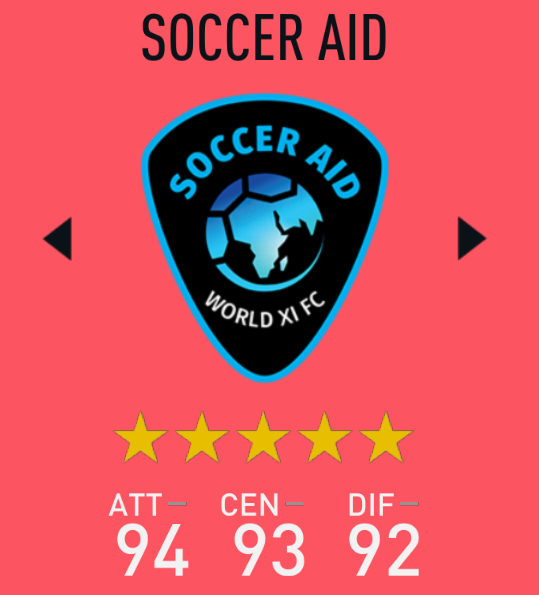 Soccer aid 2020 store kick off