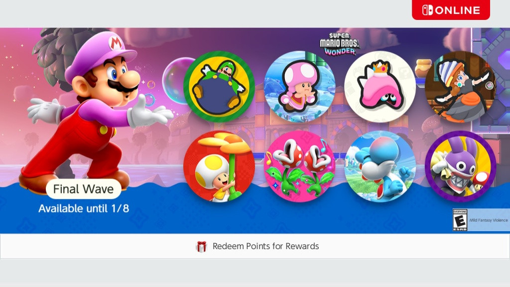 Final Wave Of Super Mario Wonder Icons Now Available - GINX TV