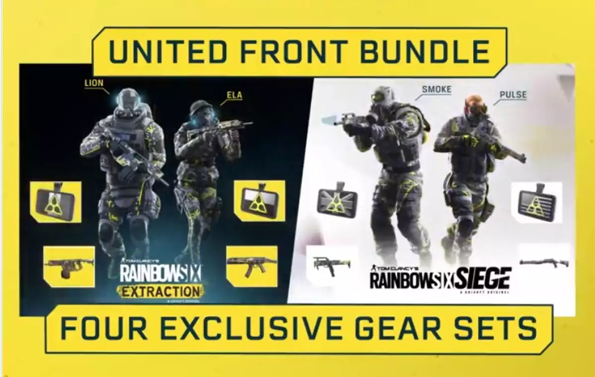 Rainbow Six Siege Extraction - United Bundle - PC - Compre na Nuuvem