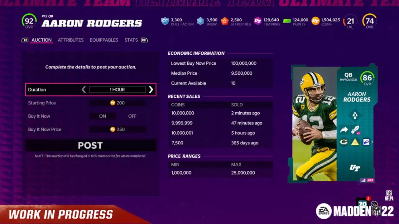 Madden 22 MUT database: Best players, top card ratings for Ultimate Team at  launch