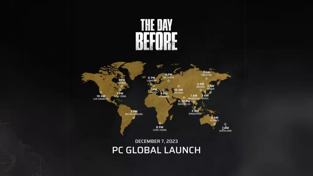 The Day Before: Release Date, Platforms, Gameplay, Features, PC Specs -  GINX TV