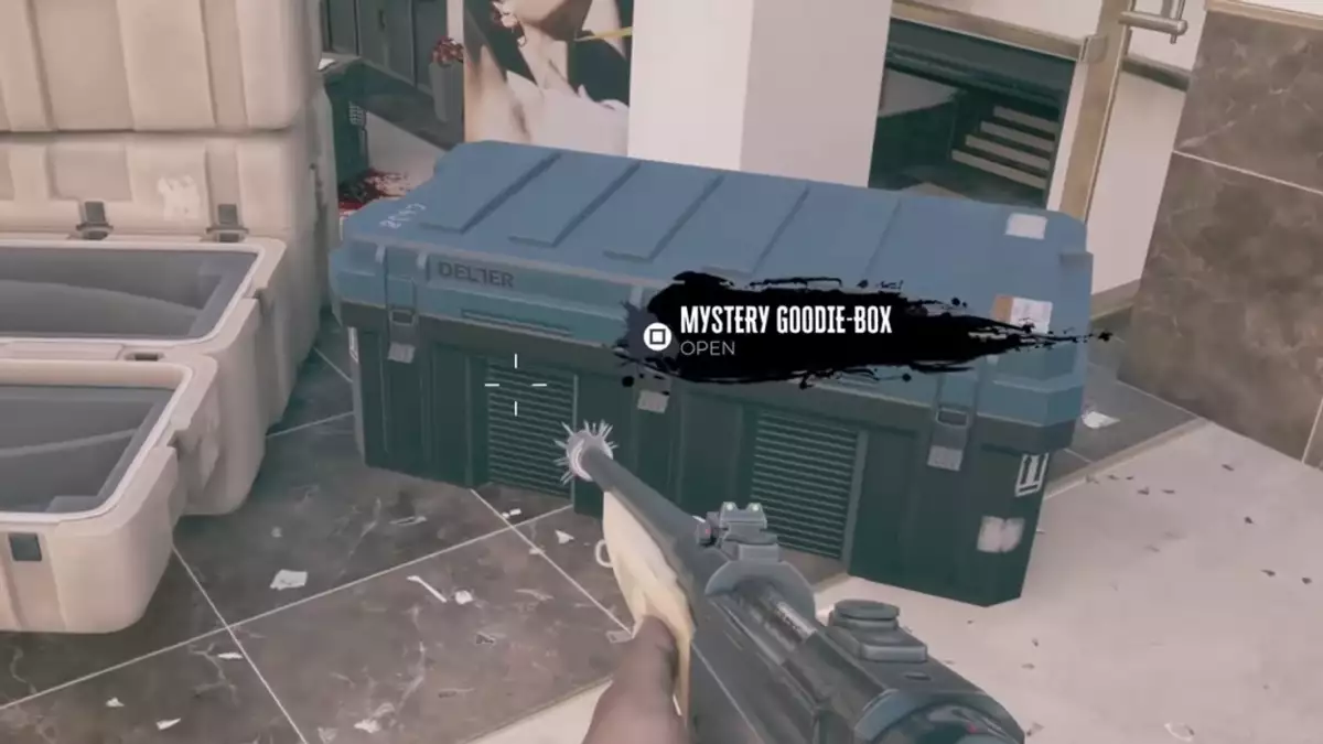 How do you open the Mystery Goodie Box in Dead Island 2