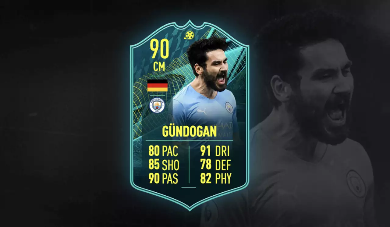 Ilkay Gündogan Showdown FIFA 23 - 92 - Rating and Price