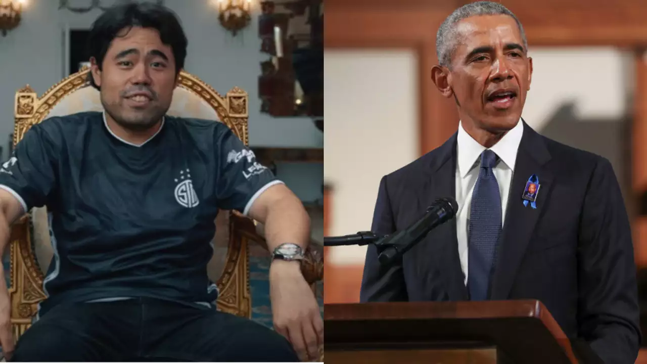 Hikaru Nakamura invites Barack Obama for a game of Chess on Twitch