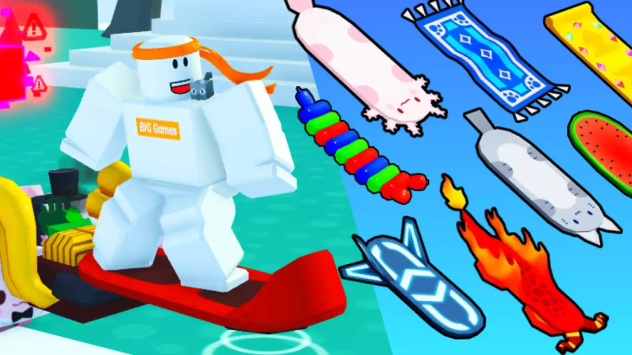 How to get the High Tech Hoverboard in Pet Simulator X - Roblox