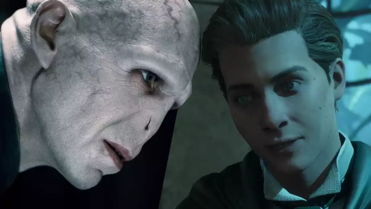 You meet an ancestor of Lord Voldemort at Hogwarts Legacy, but