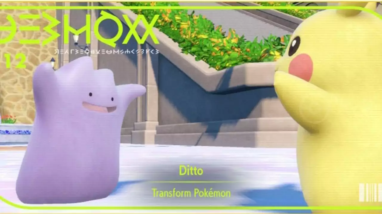 Pokemon Scarlet & Violet Trade Code For Foreign Ditto