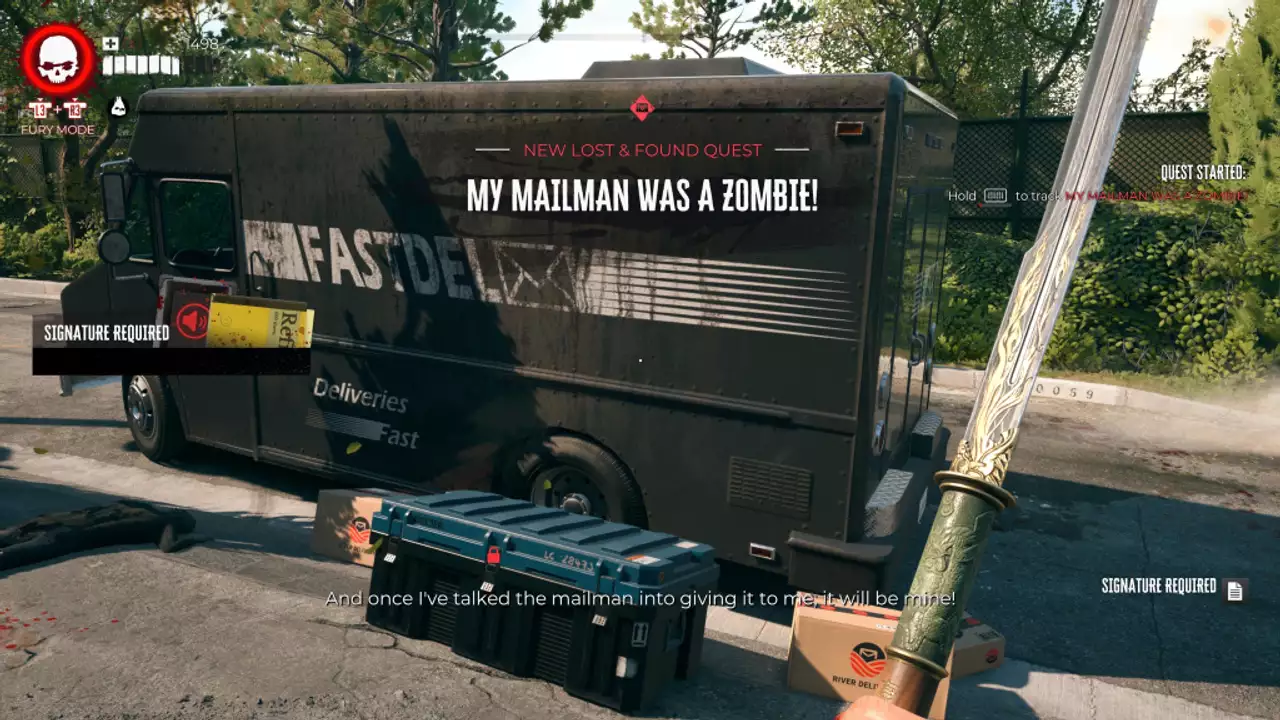 Where to find the Dead Island 2 Mailman keys and open the Special Delivery  chest