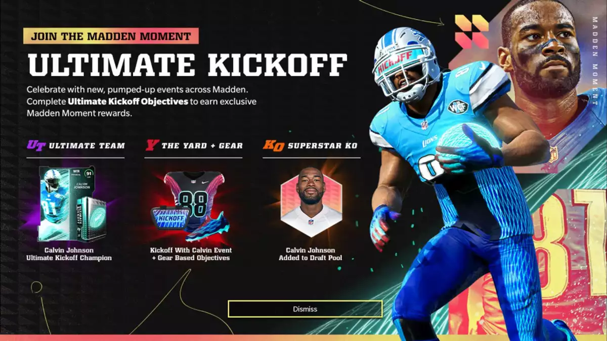 Re: Madden Ultimate Team Ultimate Kickoff Promotion. - Answer HQ