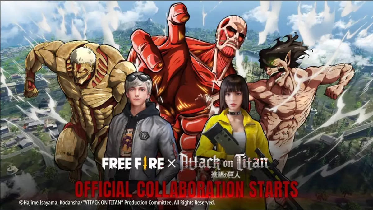 Free Fire vai adicionar itens para fãs do anime Attack on Titan – Tecnoblog