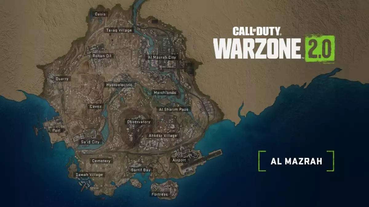 Warzone 2 Ashika Island size: Is it bigger than Rebirth Island and  Fortune's Keep?