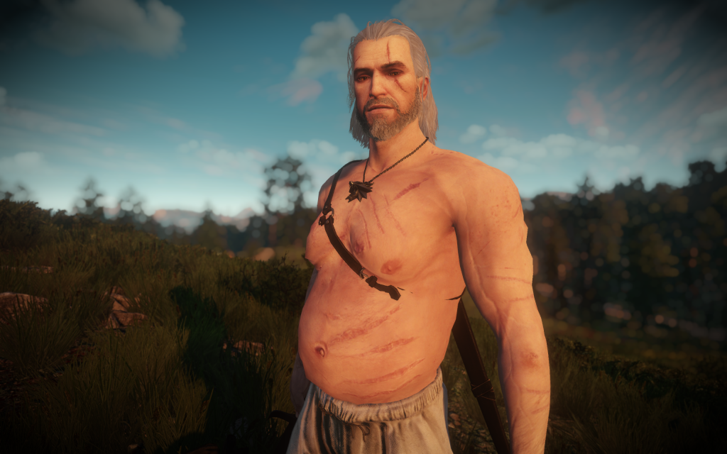 Play As Fat Geralt With Dad Bod Mod For The Witcher GINX Esports TV