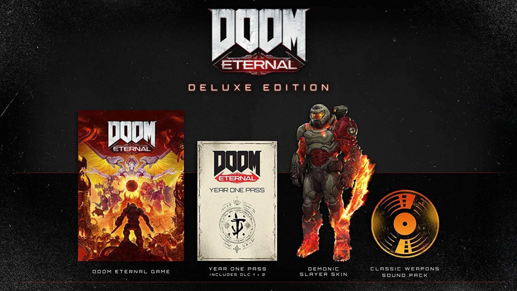 Doom eternal deluxe edition что входит