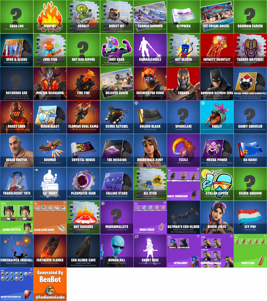 Fortnite Leaks Updates Fortnite V17 10 Update All Leaked Cosmetics Skins Bundles And More Ginx Esports Tv