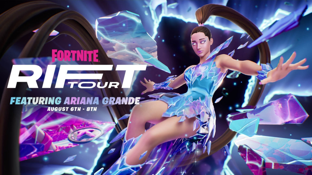 fortnite ariana grande live event exact dates and times ginx esports tv