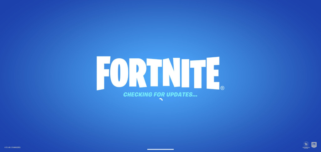 fortnite checking for updates