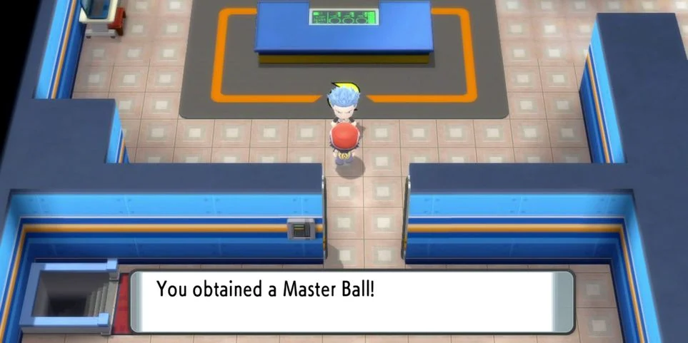 Cyrus just hands you a Master Ball. (Picture: Game Freak)