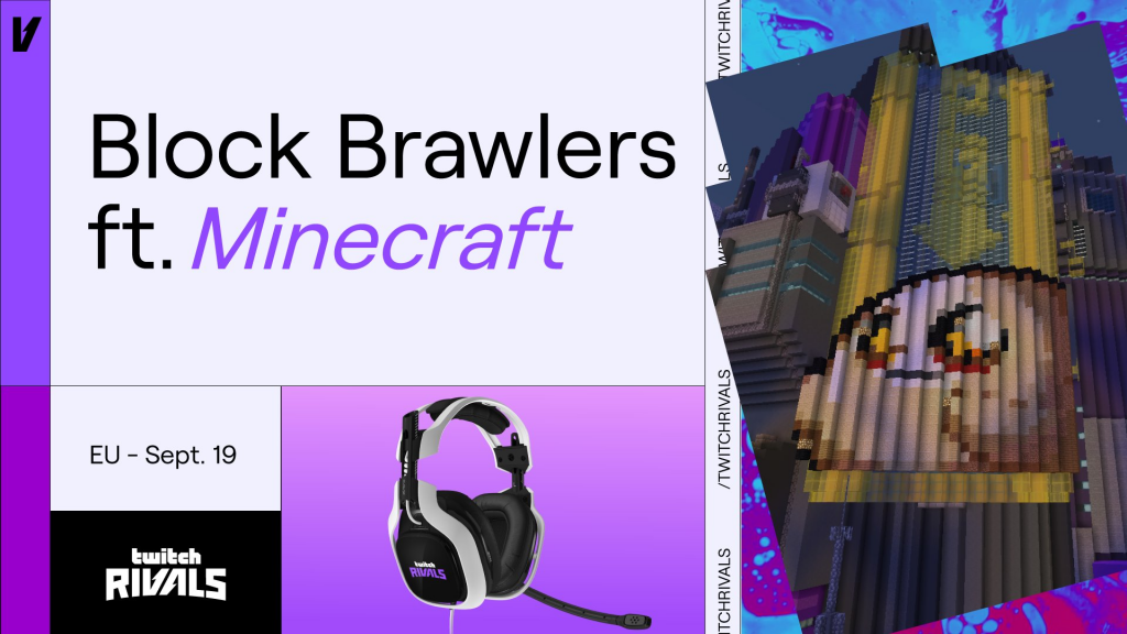 Twitch Rivals Block Brawlers Ft Minecraft Eu Schedule How To Watch Teams More Ginx Esports Tv