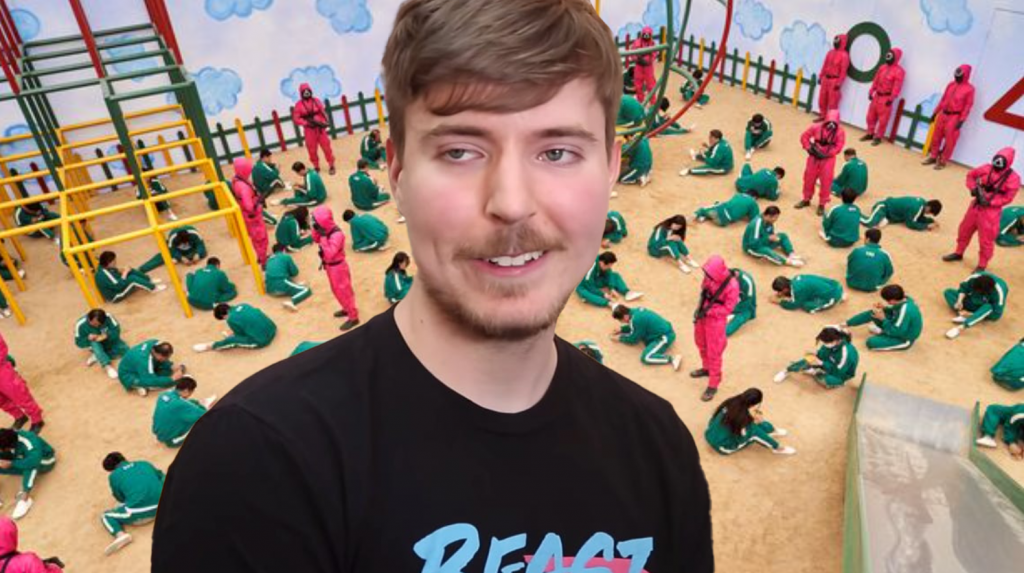 mrbeast reveals first real life squid game sets ginx esports tv