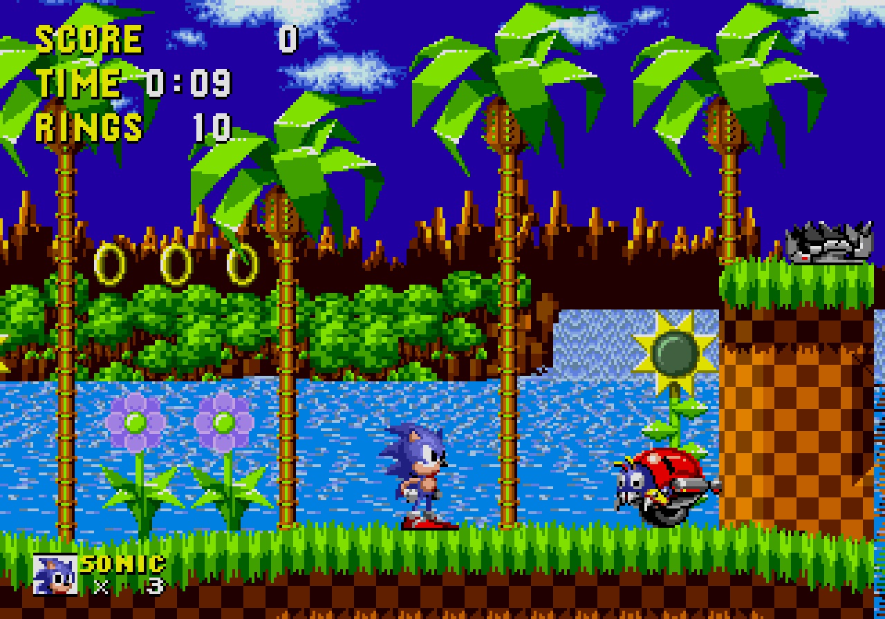 Как пройти sonic 1